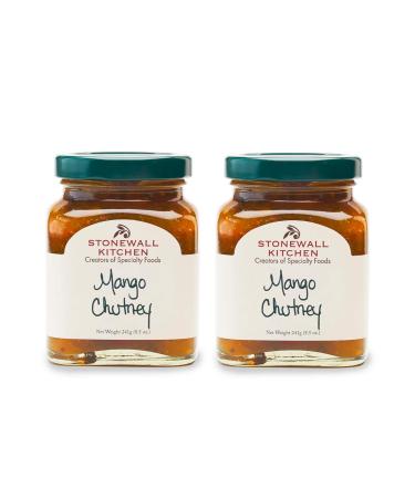 Stonewall Kitchen Mango Chutney, 8.5 Ounces (Pack of 2) - Buy Online on GoSupps.com