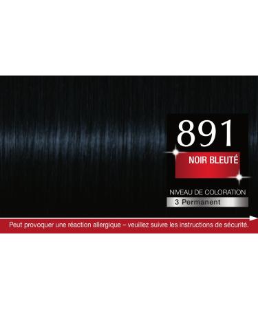 Schwarzkopf Brillance Hair Color 891 Noir Bleut - Intense Shine & Rich Color | Shop Internationally - Buy Online on GoSupps.com