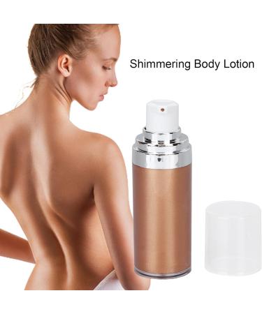 Glitter Body Cream | Shimmering Rose Gold Body Lotion for Dry Skin | Moisturizing & Glowing Care for Feet Hands & Elbows - Buy Online on GoSupps.com