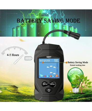 LUCKY Portable Marine Fish Finder - Sonar Depth Gauge Display for Kayaks & Boats - FL068 - Buy Online on GoSupps.com