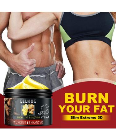2Pcs Ginger Belly Muscle Cream - Workout Enhancer | Slimming Balm for Fitness | 50G Adult Cream for Men & Women - Buy Online on GoSupps.com