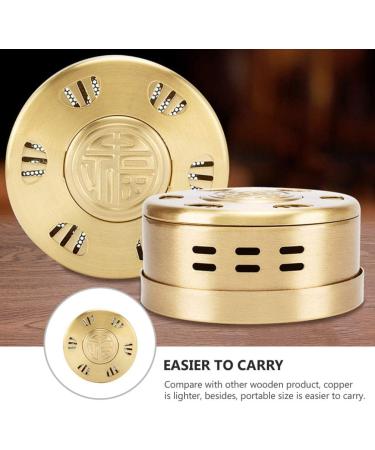 Buy Portable Moxibustion Box MOXIS-BOX - Copper Moxa Holder & Tools for Conical Moxa Sticks - International Shipping Available - Buy Online on GoSupps.com