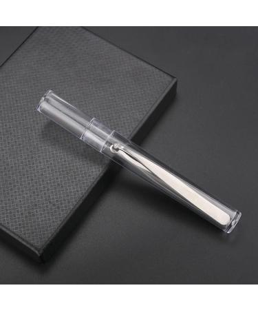 Beaupretty Brow Silver Noses Tweezers Steel Clippers Safe Precision Small Clamp Sideburns Removal Tool Stainless Trimmer Portable Tipped Creative Eyebrow and Simple Women Multi- - Buy Online on GoSupps.com