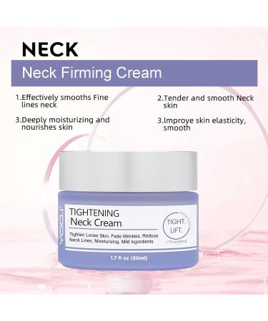 Neck Firming Cream - Anti-Wrinkle Tightening & Lifting Cream for Sagging Skin | 1.7oz / 50ml - Buy Online on GoSupps.com