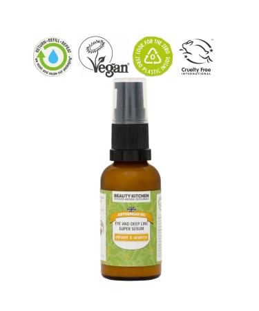 Beauty Kitchen Abyssinian Oil Super Serum for Eyes | Hydrating Anti-Aging Formula for Fine Lines & Deep Lines | Fragrance-Free 30ml - Buy Online on GoSupps.com