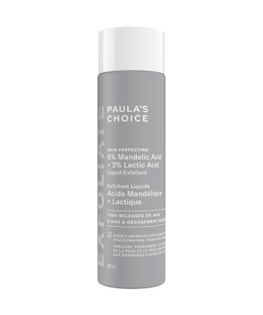 Paula s Choice 6% Mandelic Acid + 2% Lactic Acid Exfoliant Gentle Daily AHA Exfoliation for Discoloration Bumpy Texture & Radiance for Sensitive Skin Fragrance-Free & Paraben-Free 88mL 88 ml (Pack of 1)