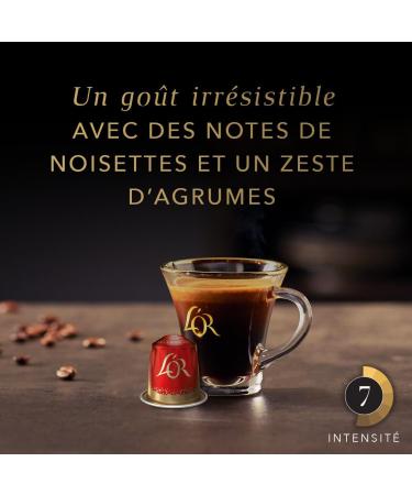 L'Or Espresso Coffee - 100 Splendente Capsules Intensity 7 - Nespresso * Compatible (Pack of 10 x 10) - Buy Online on GoSupps.com