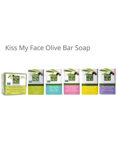 Kiss My Face Olive Oil Soap with Aloe Vera - 8 oz Bars (Pack of 8) - Buy Online on GoSupps.com