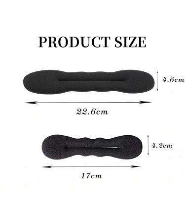 Magic Hair Knot & Bun Maker - Upgraded Sponge Clips for Effortless Hair Buns - Dutt Pillow & Easy-to-Use Hair Holder - Buy Online on GoSupps.com