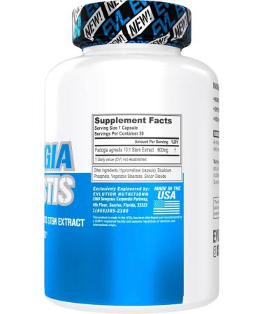 Evlution Fadogia Agrestis 600mg - Premium Male Enhancement Pills for Strength Drive & Performance | Testosterone Booster - Shop Internationally - Buy Online on GoSupps.com