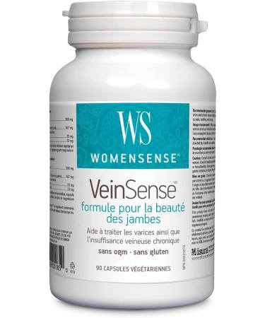 WomenSense VeinSense 90 vegetarian capsules Helps treat Varicose Veins and Chronic Venous Insufficiency - Buy Online on GoSupps.com