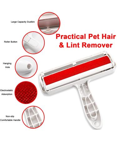 Ruayia Lint Roll for Animal Hair - Ultimate Pet Hair Remover for Clothing Furniture & Cat Beds | Dog & Cat Hair Cleaning Tool - Buy Online on GoSupps.com