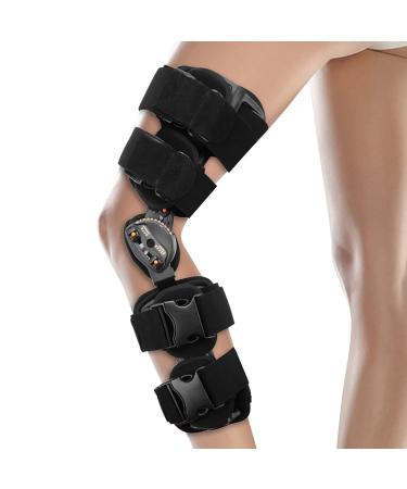 Adjustable Knee Joint Brace for Fracture Stabilization Ankle Support 5 Hole Design Compound Fabric Material Suitable for Thigh Knee and Calf Injuries #902