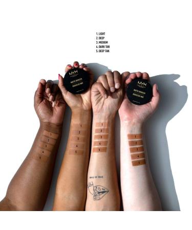 NYX Cosmetics Matte Body Bronzer - Medium | Flawless Glow & All-Day Wear - Buy Online on GoSupps.com