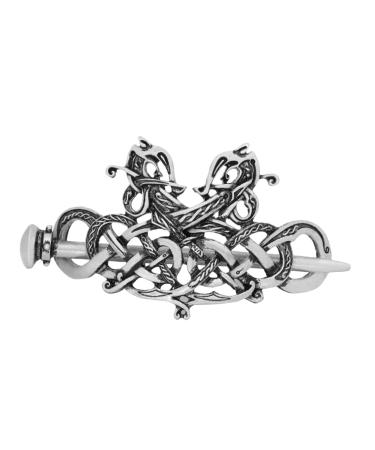 Angoily Viking Knot Hairpin Vintage Hair Accessories for Women Decorative Hair Clips for Women Bridal Hair Clip Chopstick Hair Womens Hair Accessories Miss Hair up Alloy Metal