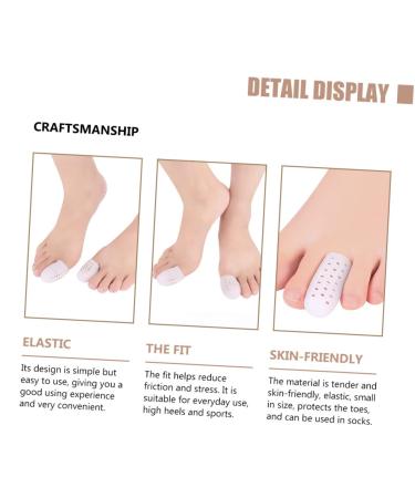 FOMIYES 6 Pairs Thumb & Toe Protectors - Anti-Friction Guards for Foot & Finger - Toe Straightener & Isolation Sebs - Buy Online on GoSupps.com