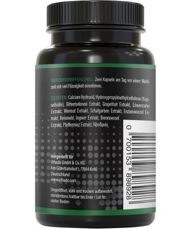Bitter Brnr Bitter Fabrics Formula & Metabolism Complex | 120 Capsules | Vitamin B2 & Digestive Enzymes | International Shipping - Buy Online on GoSupps.com