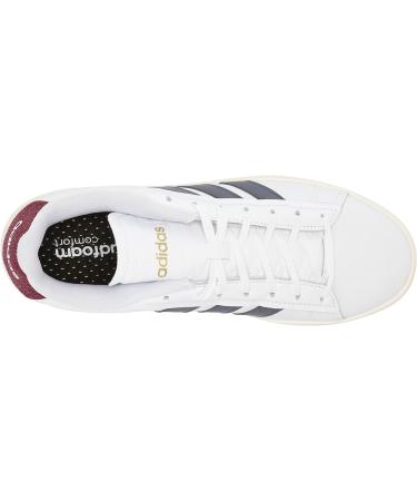 adidas Men's Grand Court Alpha Tennis Shoe - White/Shadow Navy/Shadow Red - Size 8 - Buy Online on GoSupps.com