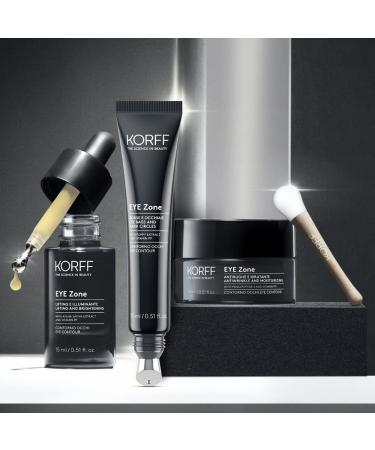 Korff Eye Zone Cream with Caffeine & Vitamin PP - Anti-Puffiness & Anti-Fatigue 15 ml | International Shipping Available - Buy Online on GoSupps.com