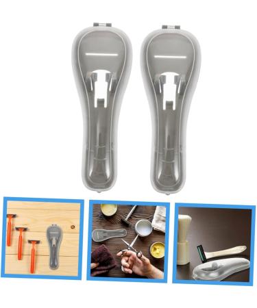 Minkissy 2-Piece Razor Storage Box - Safety Razor Case with Rust Protection & Travel-Friendly Design - Buy Online on GoSupps.com
