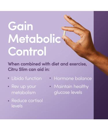 Citru Slim 200 mg - 90 Capsules | Appetite Control Energy Boost & Metabolism Support | 30-Day Supply - International Shipping Available - Buy Online on GoSupps.com