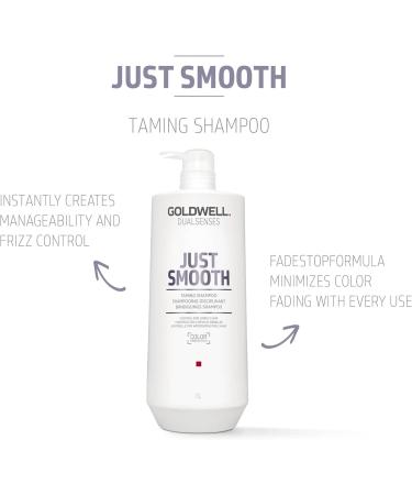 Goldwell Dualsenses Just Smooth Taming 1L - Ultimate Frizz Control - Buy Online on GoSupps.com