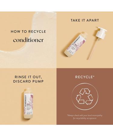 Honest Company Gently Nourishing Conditioner - Sweet Almond 10 fl oz | Natural Hair Care - Buy Online on GoSupps.com