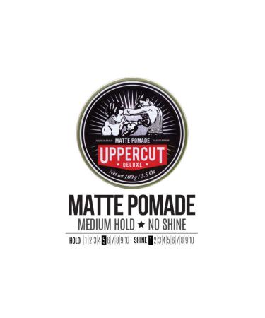 Uppercut Deluxe Matte Hair Pomade 3.5 oz - Cr me Brulee Hazelnut (Pack of 1) - Buy Online on GoSupps.com