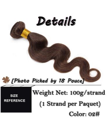 Buy SEGO Brazilian Human Hair Bundles Body Wave Weave - Virgin 100% Unprocessed Dark Brown Extensions (12 Bundle) - Fast International Shipping - Buy Online on GoSupps.com