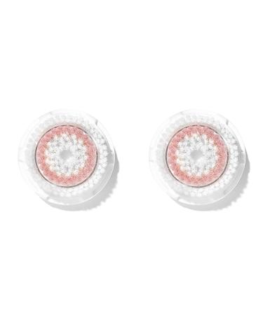 Evetree Radiance Facial Cleansing Brush Head Replacement | Compatible with Clarisonic Mia 1 Mia 2 Mia Fit Alpha Fit Smart Profile Uplift and Alpha Fit 2 Pack (Radiance)