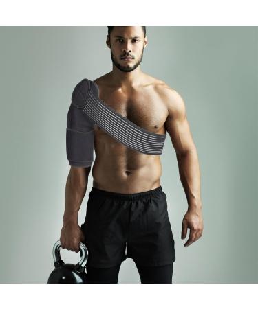 Buy Healvian Shoulder Compression Sleeve - Adjustable Rotator Cuff Support Brace for Men & Women | International Shipping Available - Buy Online on GoSupps.com