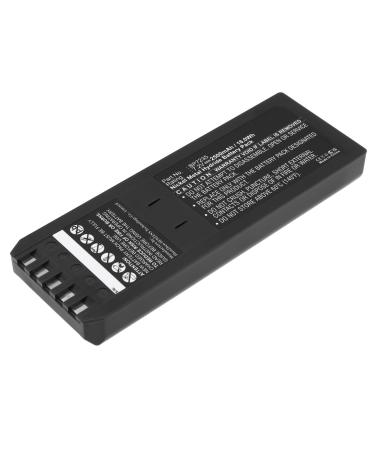 Synergy Digital Equipment Battery Compatible with Fluke Impulse 6000D Equipment (Ni-MH 7.2V 2500mAh) Ultra High Capacity Replacement for Fluke BP7235 Battery