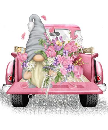 Gnome Truck Diamond Painting Kits 5D Diamond Painting Kits for Adults Kids DIY Diamond Art Kits Full Round Drill Diamond Dots Painting with Diamonds Gem Art and Crafts Flower Home Wall Decor 12X12inch A-Gnome Truck Flowe... - Buy Online on GoSupps.com