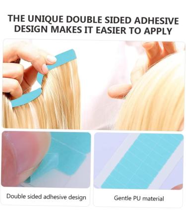 minkissy 6 Seamless Hair Extension Tape Extension Tape patch extension belt double sided tape tabs seamless tape film double sided Hair piece supplies replace wig hair - Buy Online on GoSupps.com