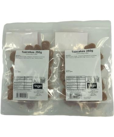 Grays Traditional Retro Chewy Sweet Coconut Tea Cakes 500g - Buy Online on GoSupps.com