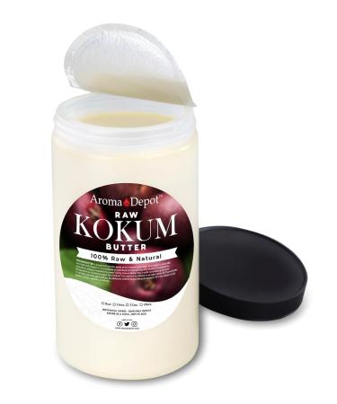 Aroma Depot Kokum Butter 1 lb. - 100% Pure & Raw for Skin Hair Body | Natural Cold Pressed Thickener for Soaps Lotions & More - Buy Online on GoSupps.com