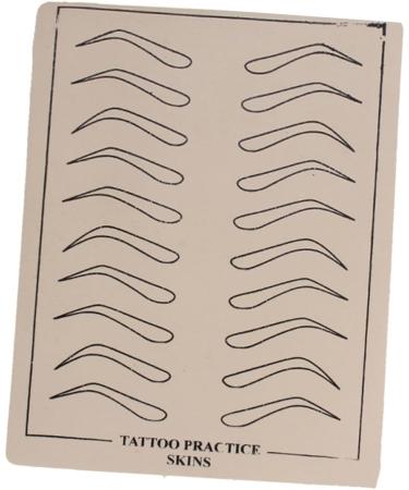 FOMIYES 12 Sheets eyebrow practice skin eyebrow microblading skin cosmetic 6 Pcsx2pcs As Shownx2pcs - Buy Online on GoSupps.com