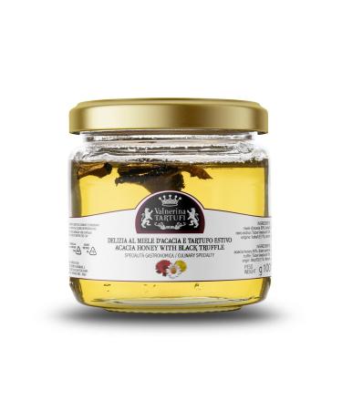 Valnerina Tartufi Delights with acacia honey and black summer truffle | gourmet specialty for cheeses | 100g jar.