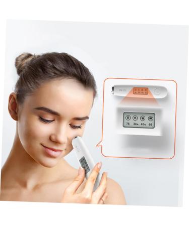 WOONEKY 1pc Skin Care Tester Skin Tester Machine Face Lifting Beauty Machine Facial Massager for Women Skin Tester Skin Tool Digital Skin Analyzer Precision Travel White Sensor - Buy Online on GoSupps.com