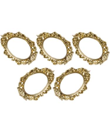 Nail Decor 5Pcs/Pack Nail Decor Vintage Hollow-Carved Design Alloy 3D Nail Manicure Craft Ornaments for Nail Design Nail Jewelry Women Fashion 1 - Buy Online on GoSupps.com