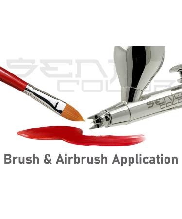 Senjo Color Basic Body Painting Colors - 250ml Medium Green | Water-Soluble Cosmetic Paint for Airbrush & Brush | International Shipping Available - Buy Online on GoSupps.com