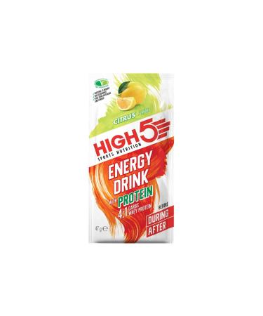 HIGH5 High 5 Energy Drink with Protein 1 sachet of 47g citrus flavour (4:1)
