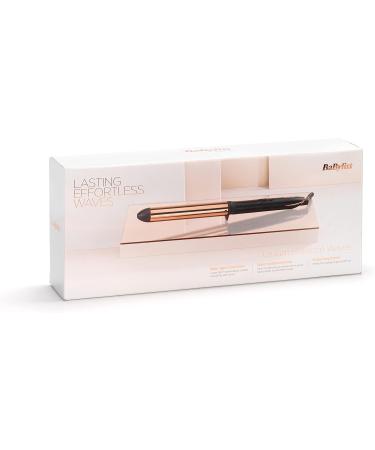 BaByliss Titanium Brilliance Waves Wand - 28mm True-Titanium Barrel - Fast Heat Up - Black - Buy Online on GoSupps.com