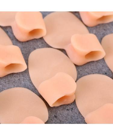 30-Piece Shoe Insole Spacer Set for Bunion Relief and Toe Alignment - Nude, Medium Size - Pedicure Tool for Men and Women - Buy Online on GoSupps.com