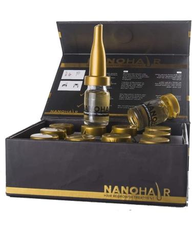 NanoHair by Bubbly Multi Effect Hair Strengthening Serum - 10 pcs, 0.17 Fl Oz - Strengthen, Lengthen, and Enhance Hair Health - Buy Online on GoSupps.com