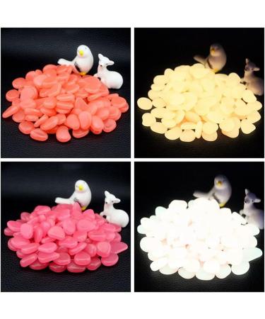 Pebbles 50/100/300pcs Glow in the Dark Garden Pebbles for Walkways Garden Decoration Glow Pebbles Plants Aquarium Luminous Stones Decorative Pebbles (Color : Blue Size : 50 PCS) 50 PCS Blue - Buy Online on GoSupps.com