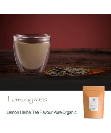 Lemon Grass Organic Herbal Tea - Lemony Sweetness - Lemongrass from Asia - Citronella 350g - Buy Online on GoSupps.com
