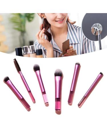 10 Piece Mini Makeup Brush Set - Portable Travel Cosmetic Brush Set with Fiber Bristles Lightweight and Portable for Practical Makeup Tools - Buy Online on GoSupps.com