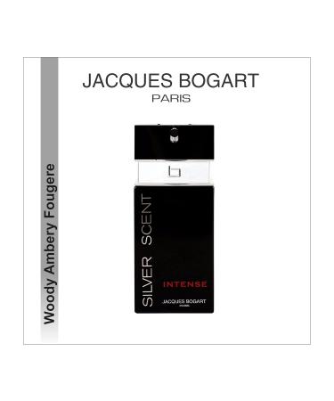Jacques Bogart Silver Scent Intense Men Eau De Toilette Spray 3.33 Ounce - Buy Online on GoSupps.com