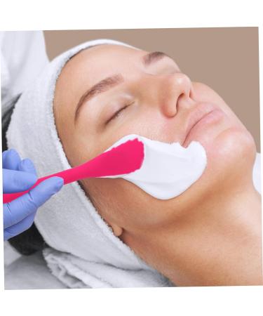 FRCOLOR 2pcs Silicone Cleaning Brush Silicone Facial Massager Silicone Cleanser Silicone Facial Scrubber Scrubber Massager Silicone Facial Bristle Brush Handheld Manual Rosy 16.5*3cm - Buy Online on GoSupps.com